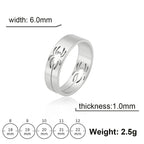 Halloween Spider Ring for Men & Women 6mm Wide — Stainless Steel