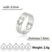 Halloween Spider Ring for Men & Women 6mm Wide — Stainless Steel
