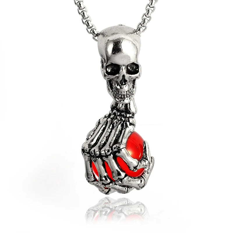 Vajra Pendant Necklace — Stainless Steel