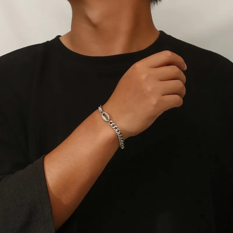 Splicing Bracelet — Stainless Steel