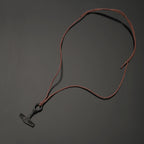 Retro Viking Hammer Pendant Necklace Men's Scandinavian Norwegian Style Viking Necklace Scandinavian Style Jewelry