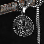 Dragon Shield Lightning Men Necklace Stainless Steel Pendant Chain Women Punk Fashion Jewelry New In Accessories Gifts