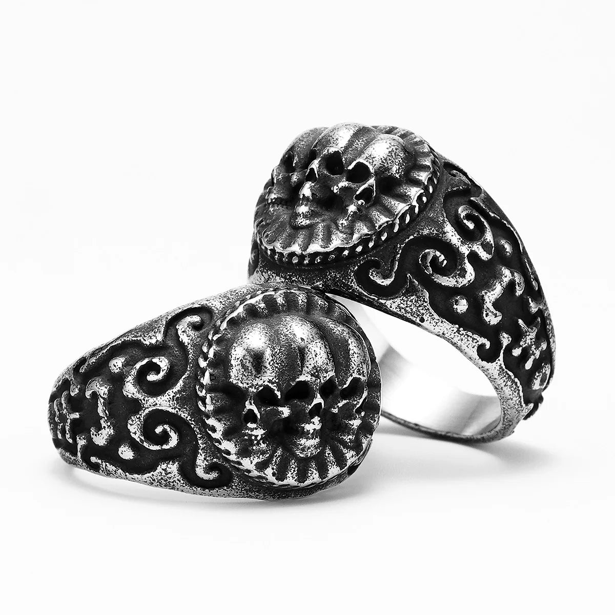 Skull Overlord Ring — Stainless Steel