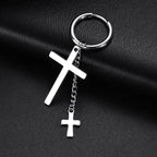 Punk Mens Long Stick Ear Stud Set Black Earrings Gift for Boyfriend Lover Jewelry Nightclub Bar Earring