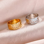 Fashionable and Interesting Eye Ring for Both Men and Women a Couple's Gift Full of Fun and Charm