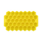 Silicone Honeycomb Movable 37 Ice Tray, with removable lid silicone ice cube mold, BPA-free