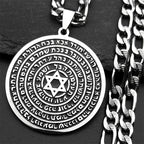 Hexagram Pendant Necklace — Gold
