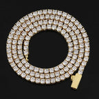 Tennis Chain Necklace Stainless Steel 3/4/5MM