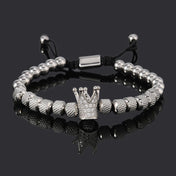 Royal Crown Charm Bracelet — Gold