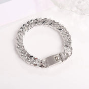 Chunky Cuban Stainless Steel Bracelet