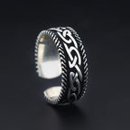 Viking Totem Ring — 925 Silver