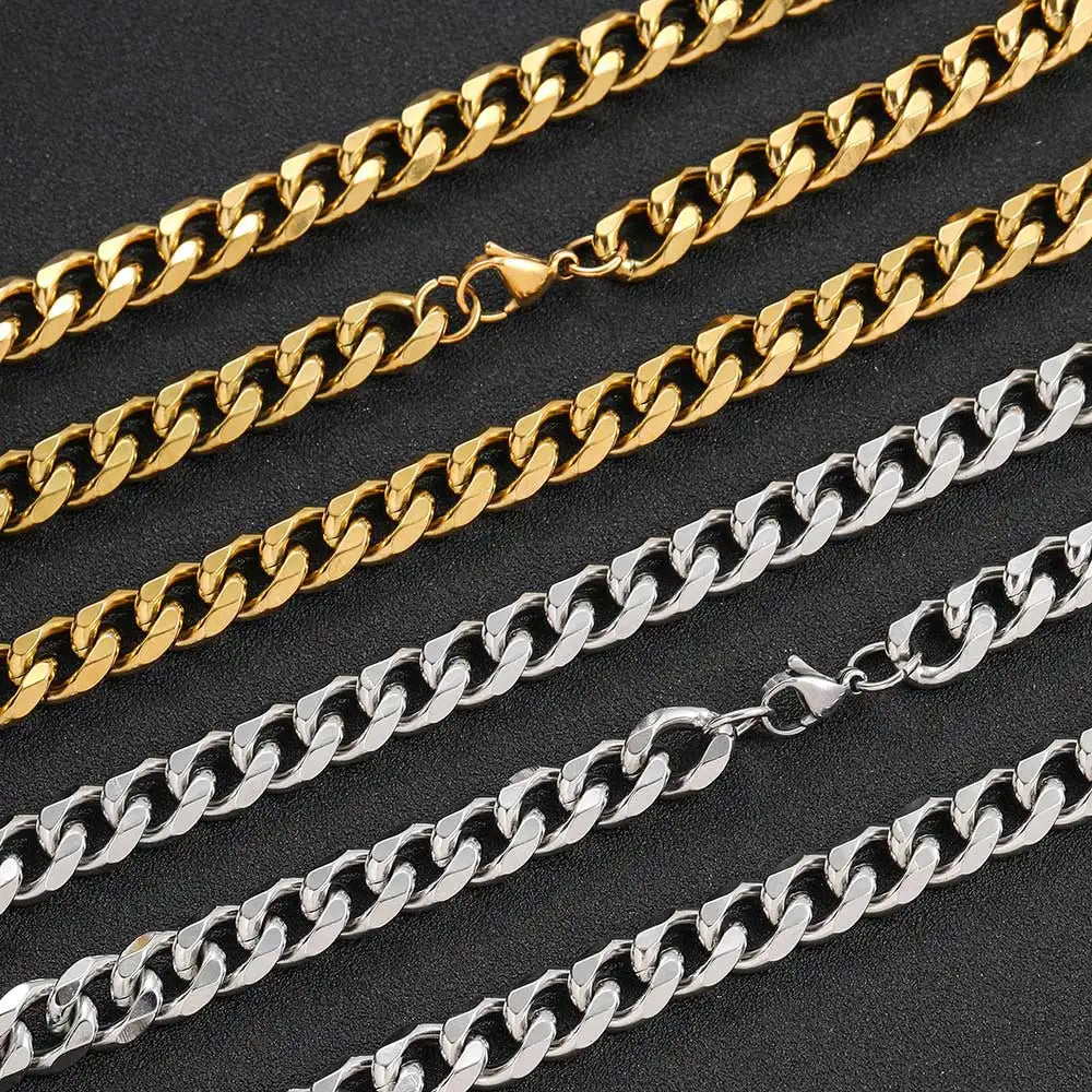 Cuban Bracelet Stainless Steel 11MM Miami