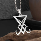Stainless Steel Square Black Natural Stone Necklace Beautiful Geometric Polygon Pendant for Women Casual Punk Jewelry