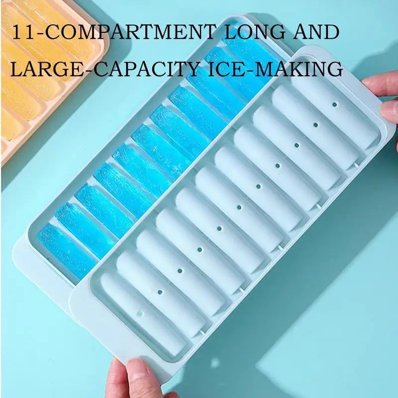 Small Ice Bars Maker With Lid Ice Tray Summer Iced Beverage Making Tools For Wine Juice Fruit Family Chilled Drink