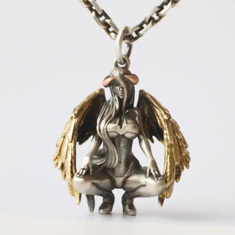 Seraph Angel Pendant Necklace