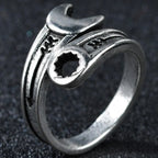 New Design Skull Crow Skull Ring Woodpecker Bird Men's Ring Punk Stylish Jewelry