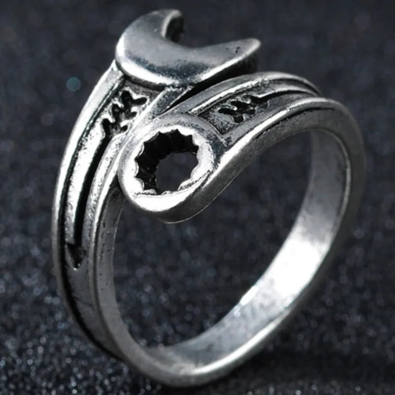New Design Skull Crow Skull Ring Woodpecker Bird Men's Ring Punk Stylish Jewelry