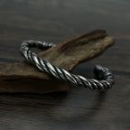 Viking Eagle Head Bracelet — Stainless
