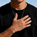 African Berbers Symbol Necklace — Stainless Steel