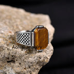 R3351 Men's High Quality Stainless Steel Multiple Color Styles Onyx Rings Jewelry Professional Factory Made