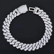 Gold Cuban Chain Necklace Iced Out 20/26/36MM
