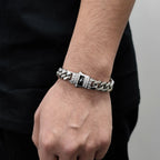 Iced Out Cuban Chain Necklace Stainless Steel 12MM