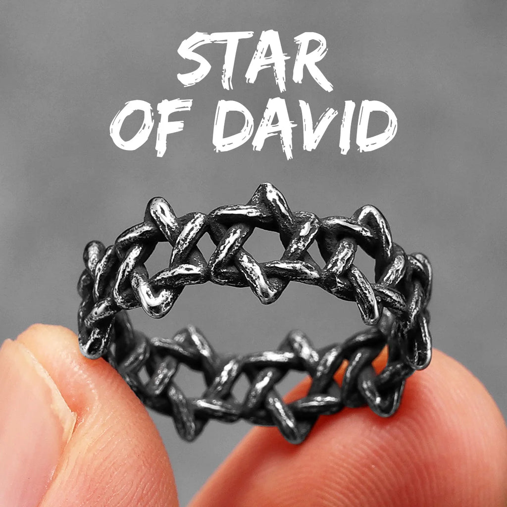 Star Ring — Stainless Steel