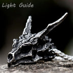 Dragon Skull Pendant Necklace