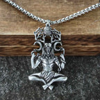 Cernunnos Horned God Pendant Necklace