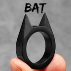 Bat Cat Ears Ring — Stainless Steel