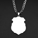 St. Michael Angel Pendant Necklace — Stainless Steel