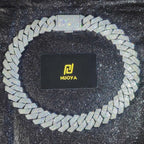 Iced Out Cuban Chain Stainless Steel 26MM 6-Row