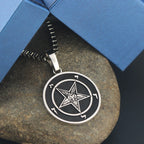 Star Signet Pendant — 925 Silver