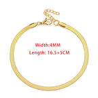 Rope Chain Bracelet 3-4mm — Stainless Steel