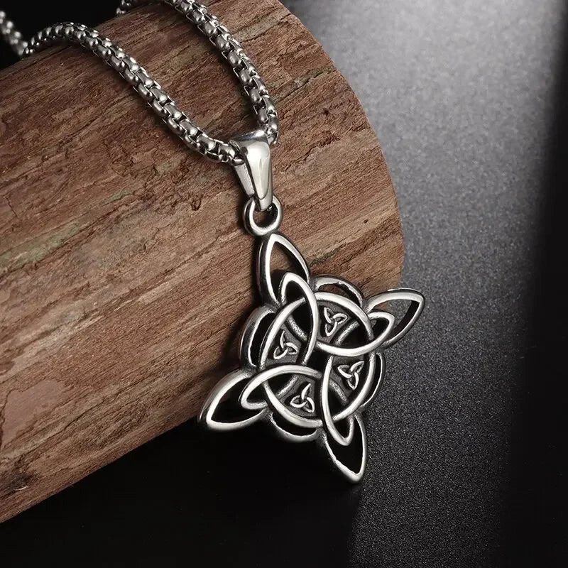 New Twisted Mobius Silver Color Pendant Men and Women Couple Hip Hop Student Pendant Anniversary Jewelry Gift