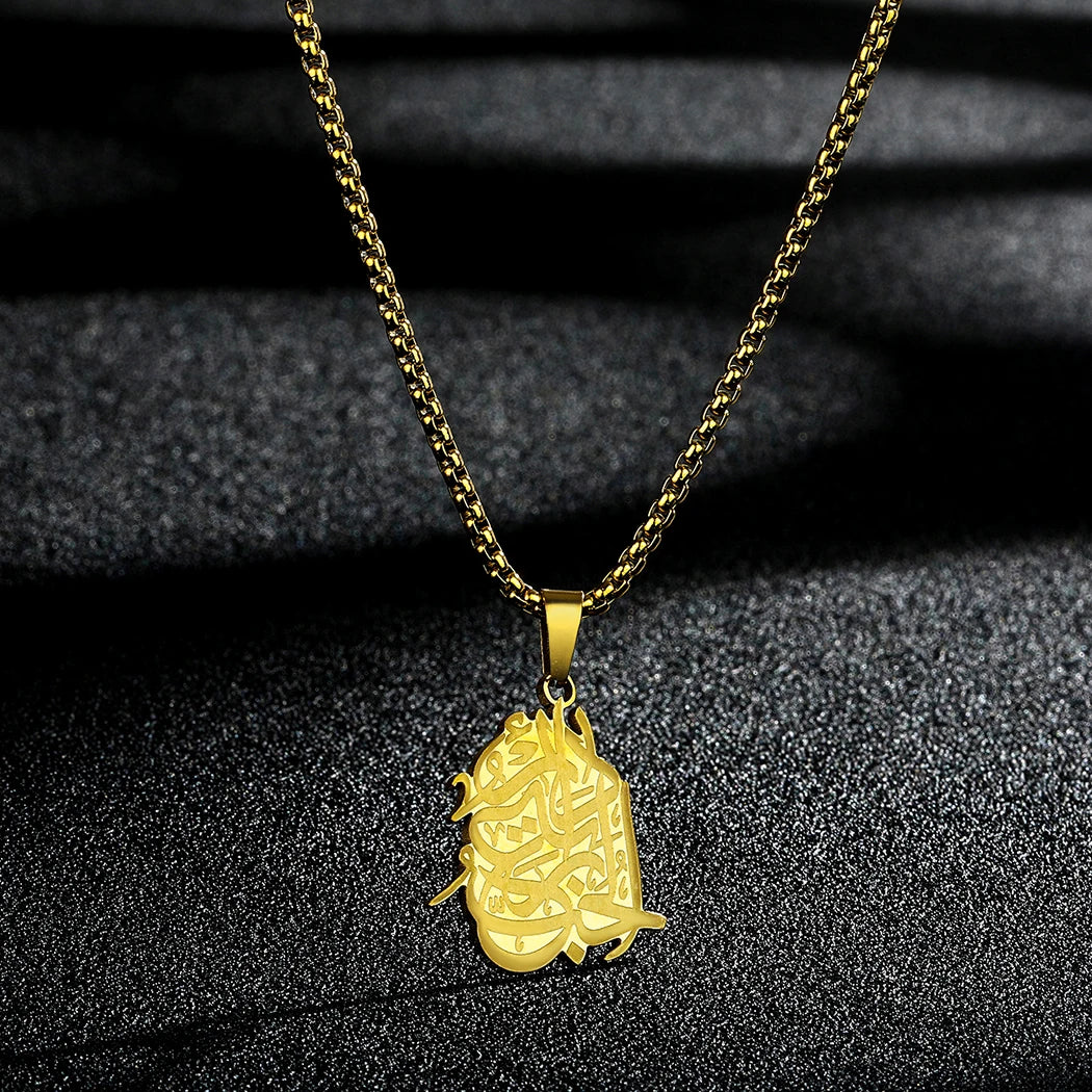CHENGXUN Dainty Chef Knife Pendant Necklace for Women Men Steel Knife Charm Neck Chain Male Talisman Amulet Protection Jewelry