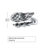 Wings Ring — Stainless Steel Adjustable