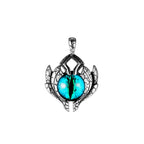 Demon Eye Pendant — Stainless Steel