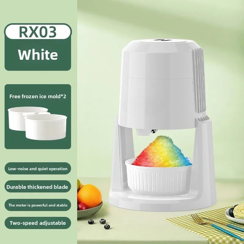 Automatic household small hail ice machine,Electric ice crusher , Mianmian ice machine