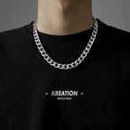 Men's 925 Sterling Silver Necklace 2/4/6/8/10/12MM 40-75cm Face Chain Necklace Lobster Clasp Men Women Engagement Jewelry Gifts
