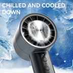 Lenovo Handheld Small Fan Refrigeration Air Conditioner Portable Silent Highspeed Led Display High Wind Power USB