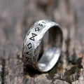 Viking Runes Celtic Knot Ring — Stainless Steel