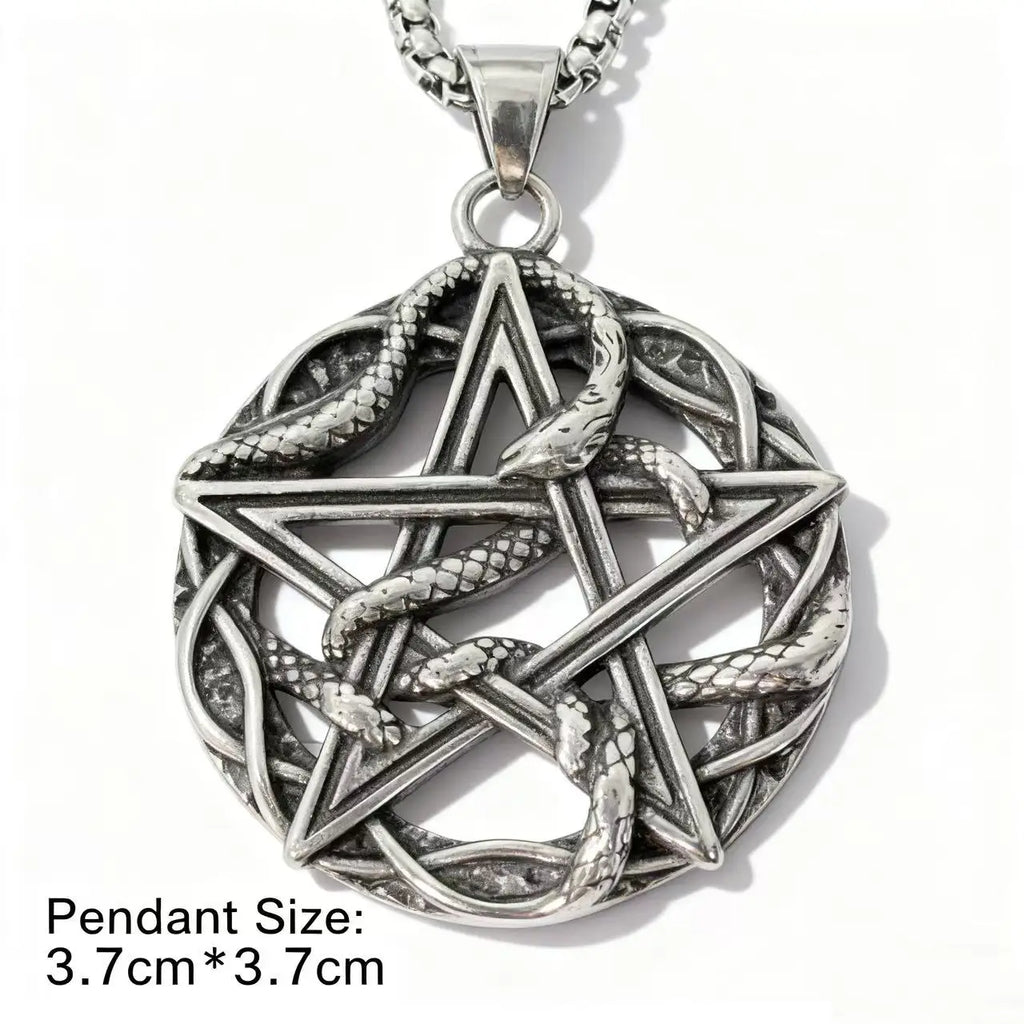 Steel Pendant 316L Animal Turtle Punk Style