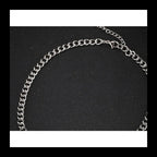Minimal Bar Pendant Necklace — Stainless