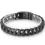Luxury Gold Color Bracelet Man Friendship Men's Bracelets & Bangles In Metal Stainless Steel On Hand Jewelry Gifts For