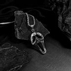 Ghost Steel Pendant Retro