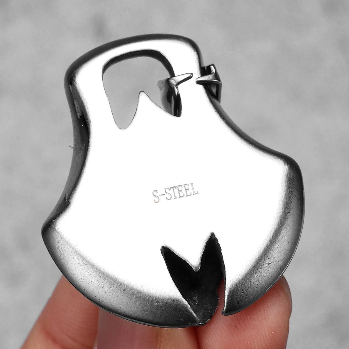 Viking Axe Stainless Steel Punk Biker Pendant