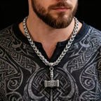 Thor Mjolnir Steel Pendant 316L Norse Mythology