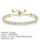 Tennis Bracelet Stainless Steel 4MM Iced Out