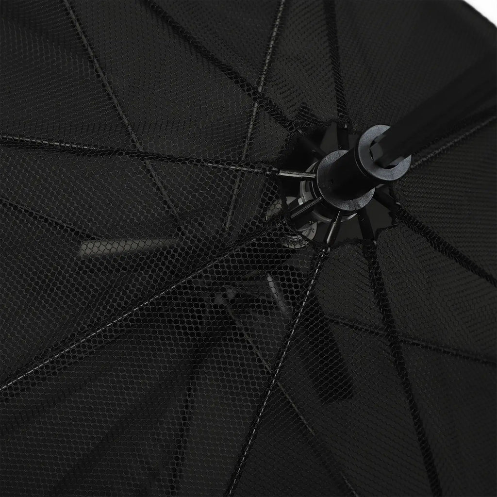 Sun Umbrella with Fan and Sprayer 8 Ribs Portable 3 in 1 UV Blocking Umbrella for Outdoor Summer Umbrella with Fan and